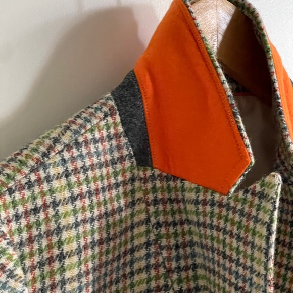 Talbots Wool Houndstooth Blazer Jacket | Size 10P | Classic Preppy Equestrian - Picture 6 of 13